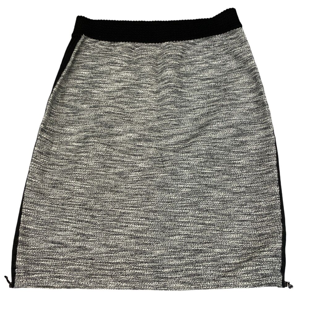 Anthropologie Leifsdottir Pencil Skirt Womens Medium Gray